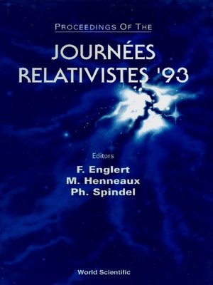 cover image of Journees Relativistes '93